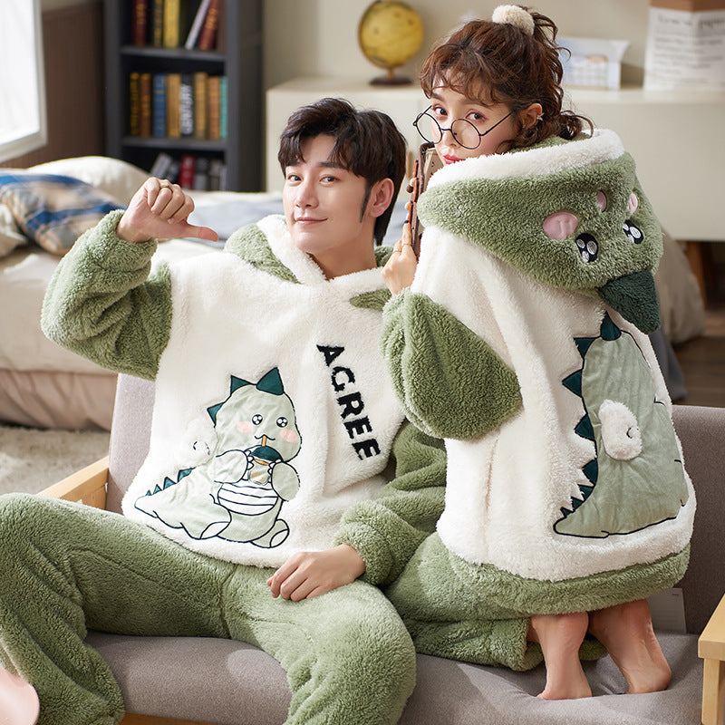 Attraence™ Couple's Flannel Pajamas