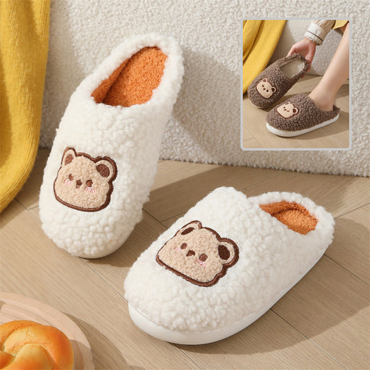 Attraence™ Teddy Bear Slippers